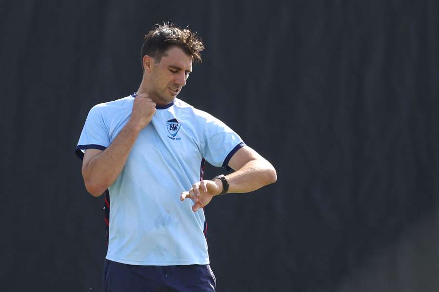 Pat Cummins trains at Cricket Central in Sydney. Pat Cummins trains at Cricket Central in Sydney.