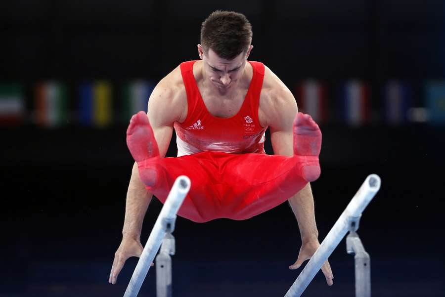 Max Whitlock van Groot-Brittannië op de Spelen van 2021