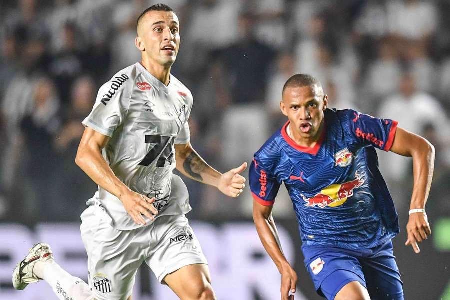 Bragantino venceu Santos por 2 a 1 no primeiro turno