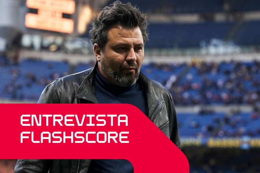 Sebastien Frey a visitar um jogo da Serie A em 2025 Sebastien Frey a visitar um jogo da Serie A em 2025