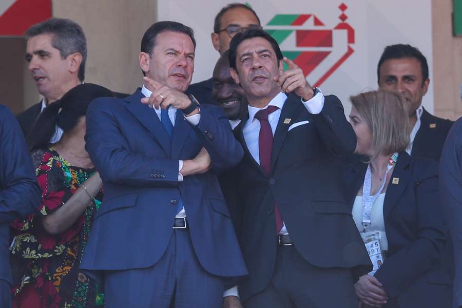 Rui Costa com Luís Montenegro