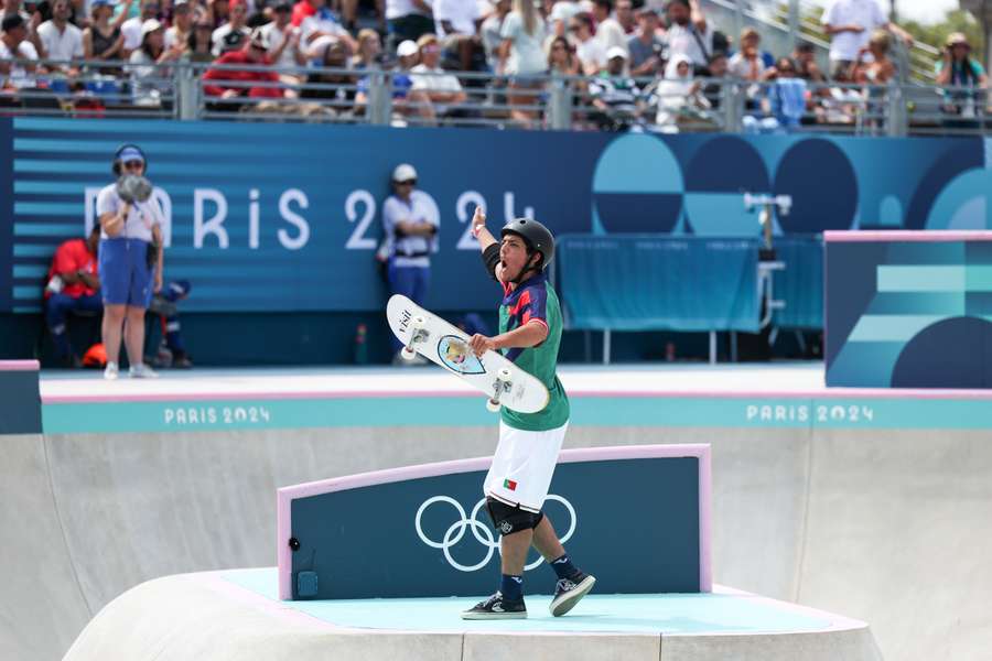 Thomas Augusto falhou o acesso à final de park