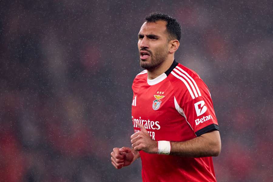 Pavlidis em ação pelo Benfica