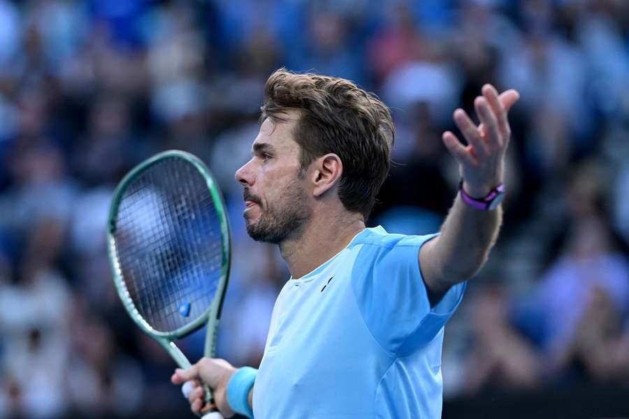 Stan Wawrinka si užíva svoje posledné Australian Open v kariére. Stan Wawrinka si užíva svoje posledné Australian Open v kariére.