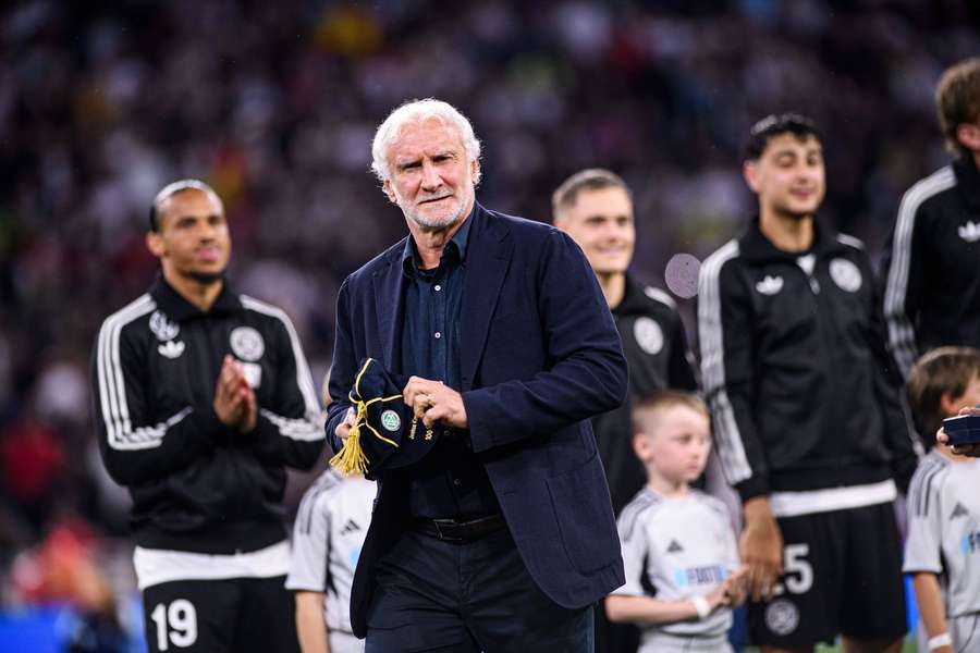 Völler beim Halbfinale der Nations League gegen Portugal