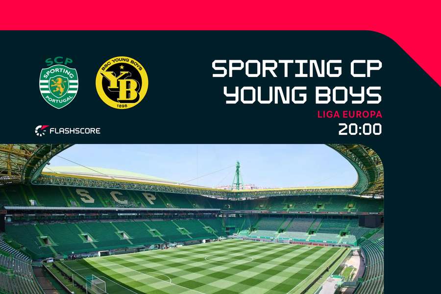 Sporting recebe o Young Boys em vantagem na eliminatória