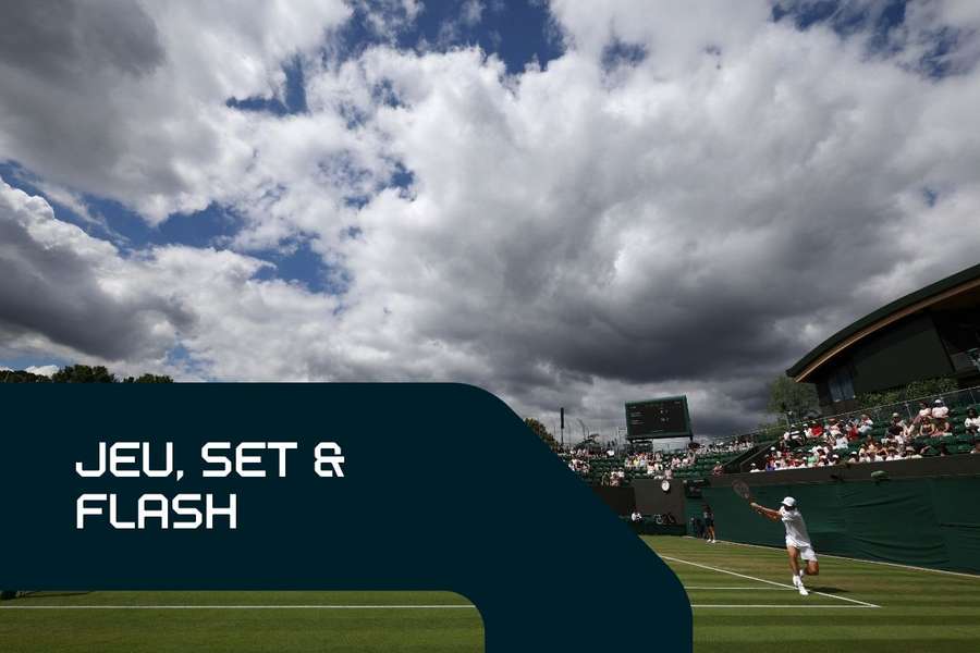 Wimbledon ce mercredi. Wimbledon ce mercredi.