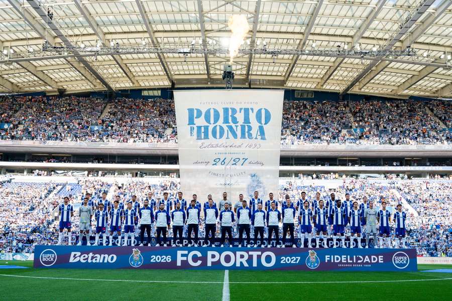 Plantel do FC Porto para a época 2026/27