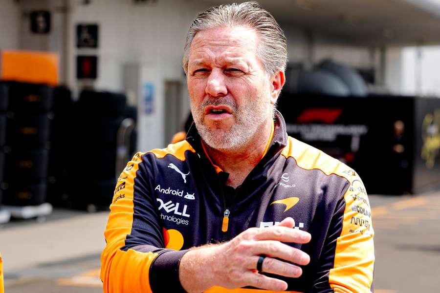 Zak Brown au Grand Prix du Japon le 29 mars.