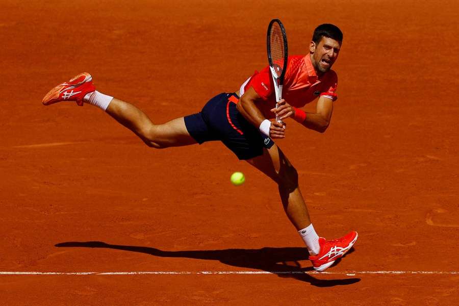 Djokovic breezed through the first two sets before encountering resistance from Kovacevic