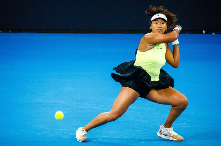 Naomi Osaka indrømmer nervøsitet i tenniscomeback