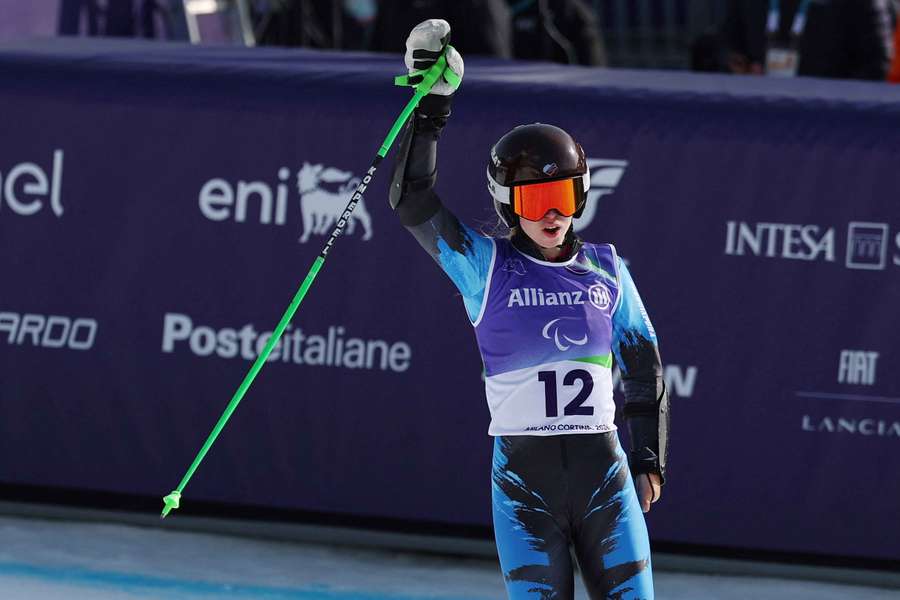 Voronchikhina em ação nos Jogos