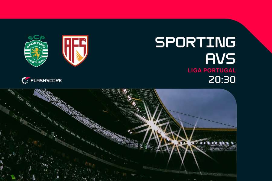 Sporting recebe AVS em Alvalade