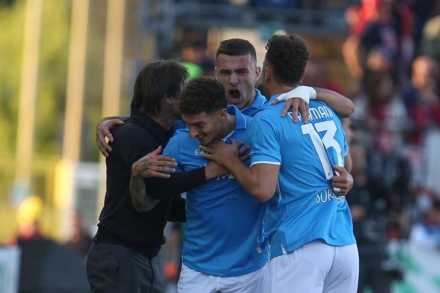 Napoli were too good for Cagliari