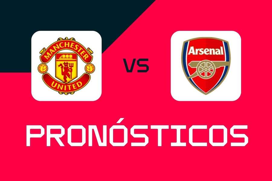 Manchester United - Arsenal: Pronósticos, mejores apuestas y cuotas (Premier League)