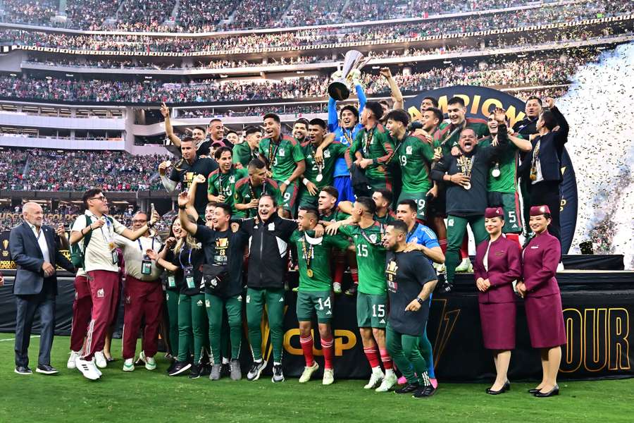 O México conquistou seu nono título