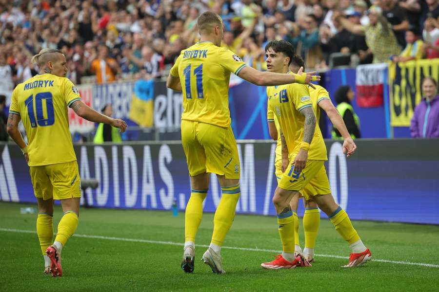 Ucraina s-a impus în meciul cu Slovacia