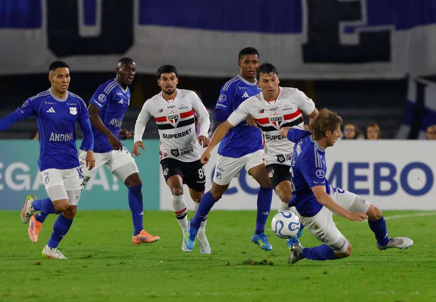 Millonarios teve melhor atuação no 2° tempo