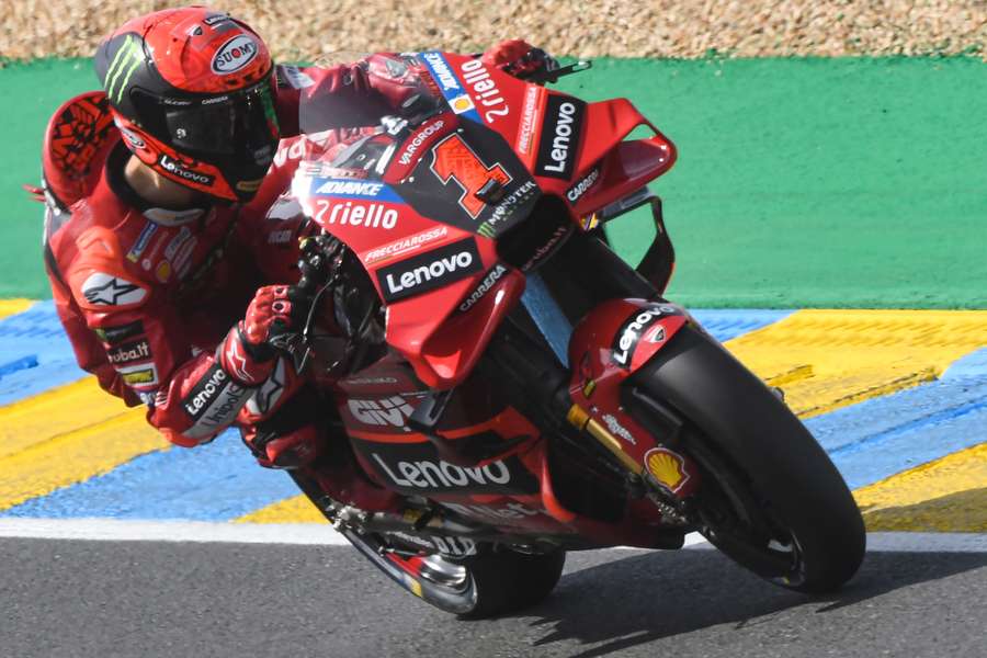 Francesco Bagnaia au Grand Prix de France.