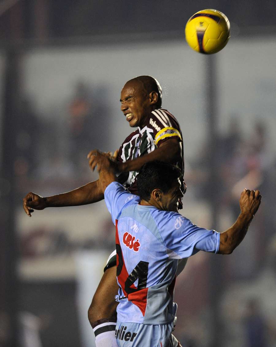 Luiz Alberto em ação pelo Fluminense