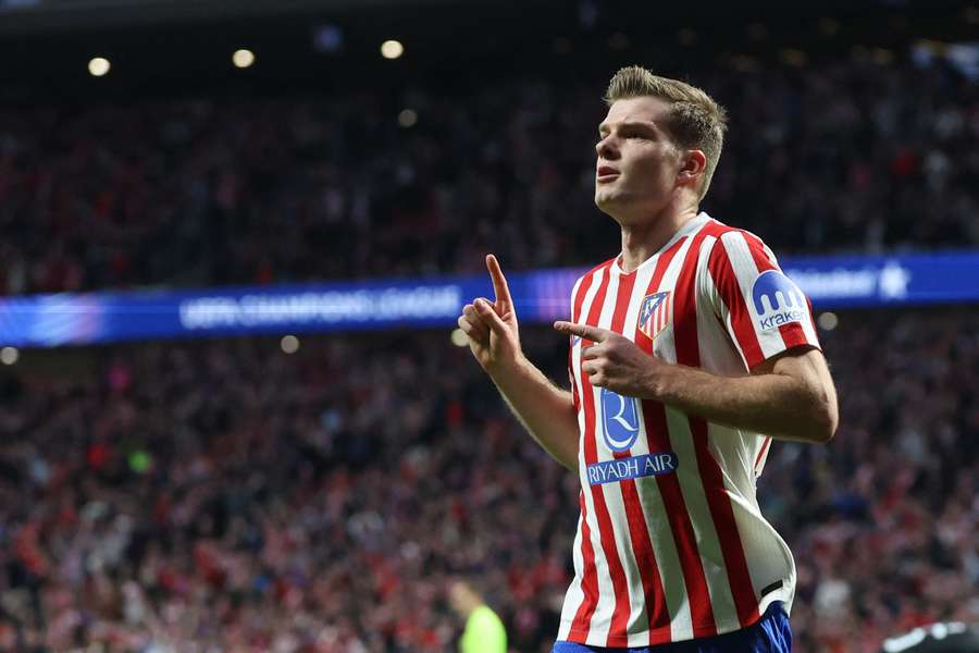 Sorloth, attaccante dell'Atletico Madrid Sorloth, attaccante dell'Atletico Madrid