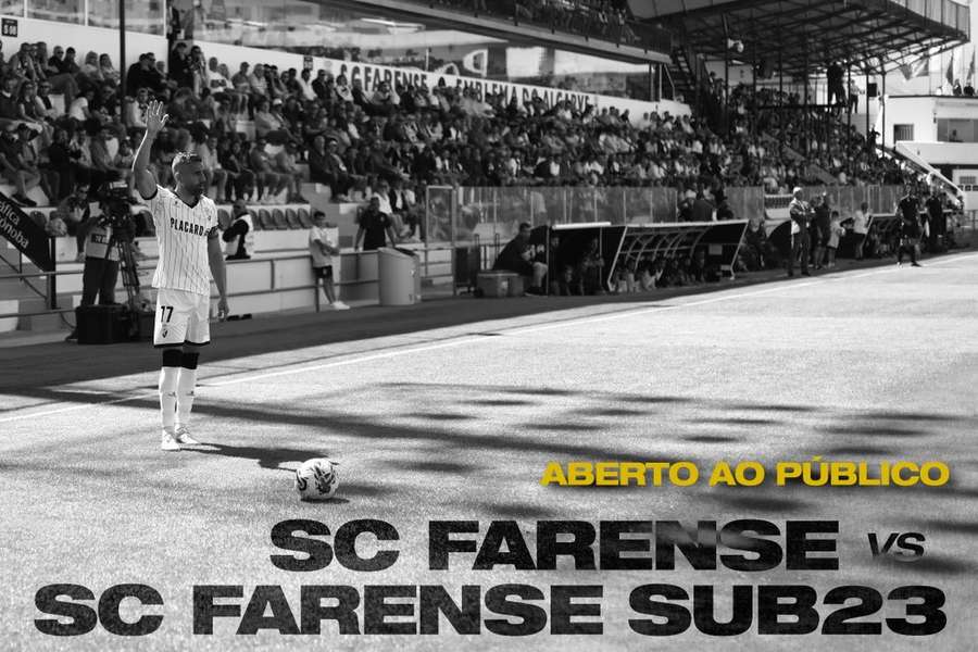 Farense goleou equipa sub-23 por 5-1 no Estádio São Luís