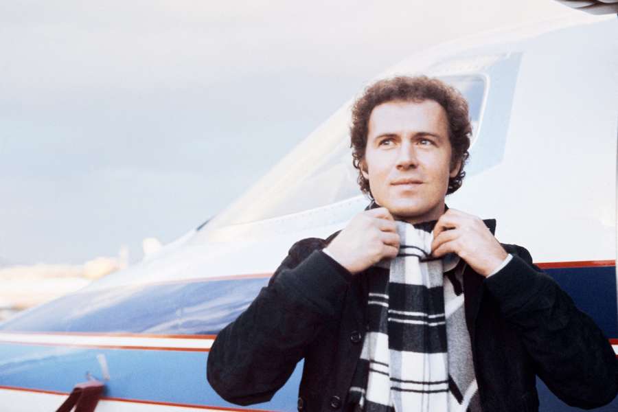 Franz Beckenbauer nel 1977