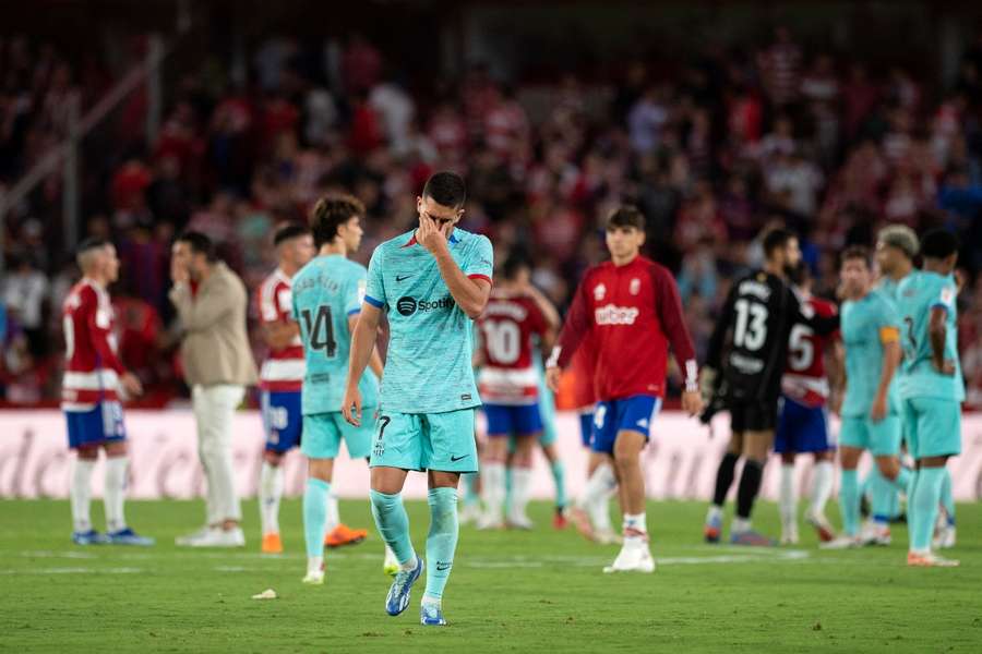 El Barça empató con el Granada 2-2 en LaLiga EA Sports 