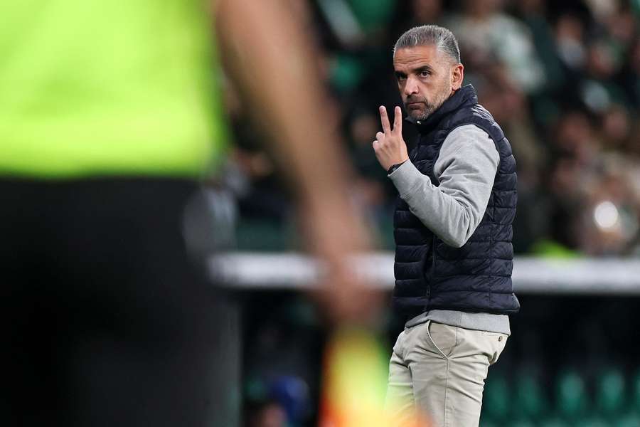 Rui Borges, treinador do Sporting CP