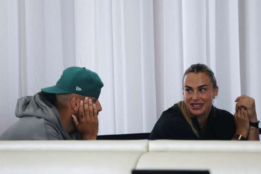 Aryna Sabalenka and Nick Kyrgios spoke to the media ahead of their clash