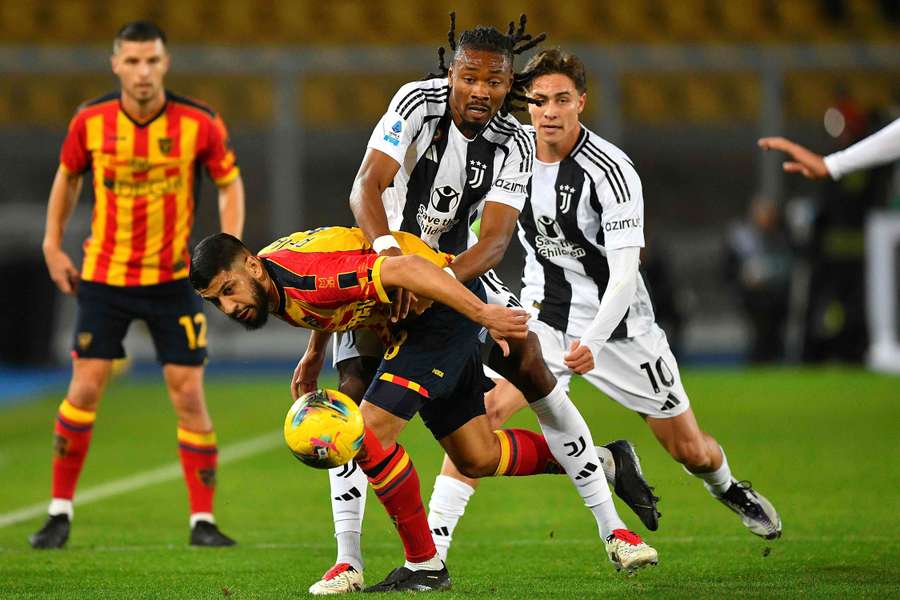 Remíza na pôde Lecce bola pre Juventus ôsmou v tomto ročníku. 