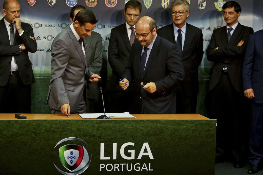 Hermínio Loureiro (direita) em 2015