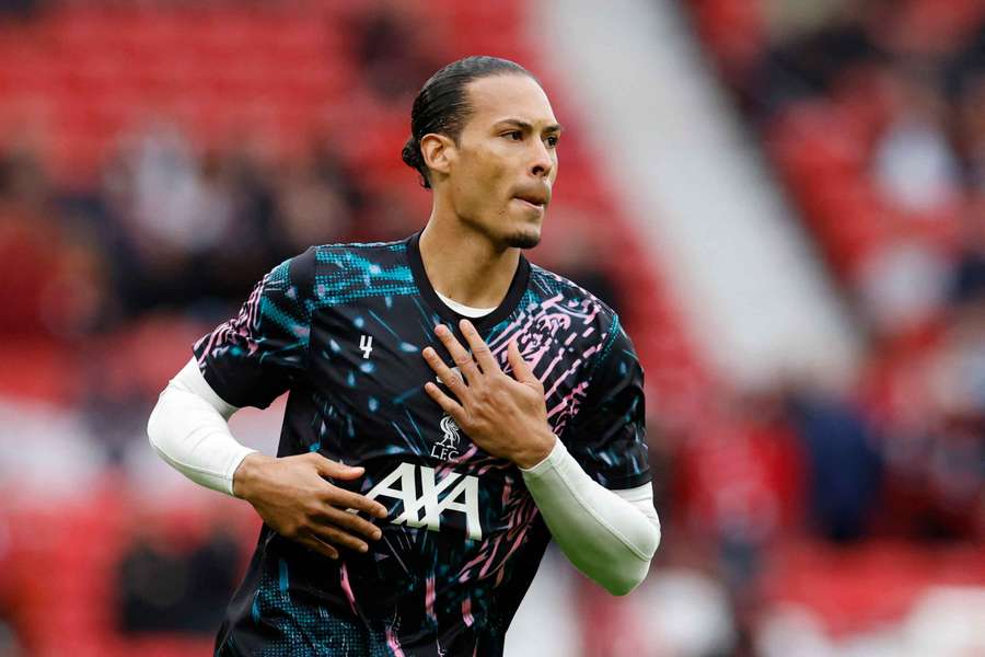 Virgil van Dijk am Sonntag