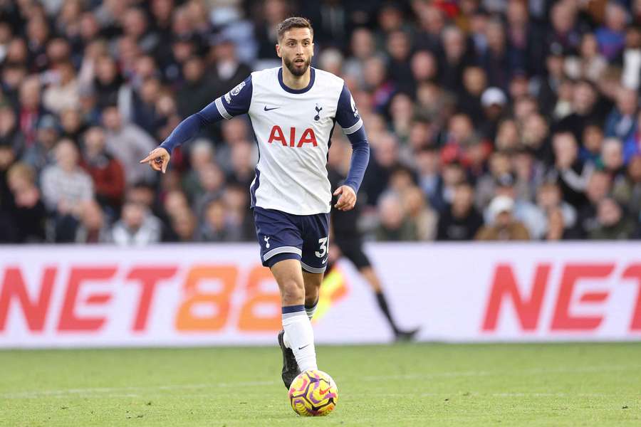 Rodrigo Bentancur in action for Tottenham