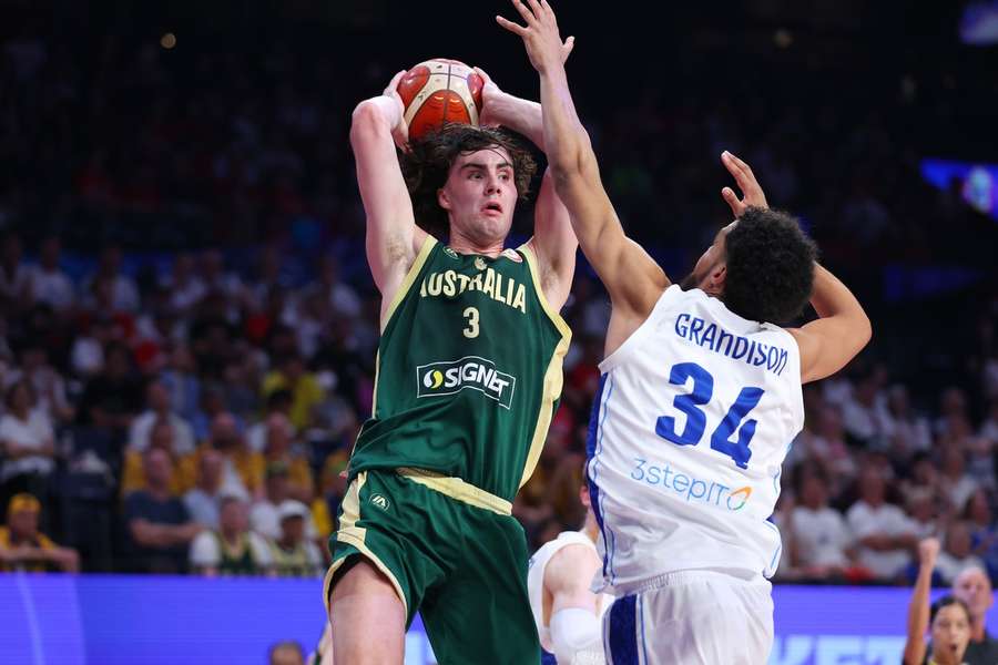 Giddey was close to a triple-double for Australia