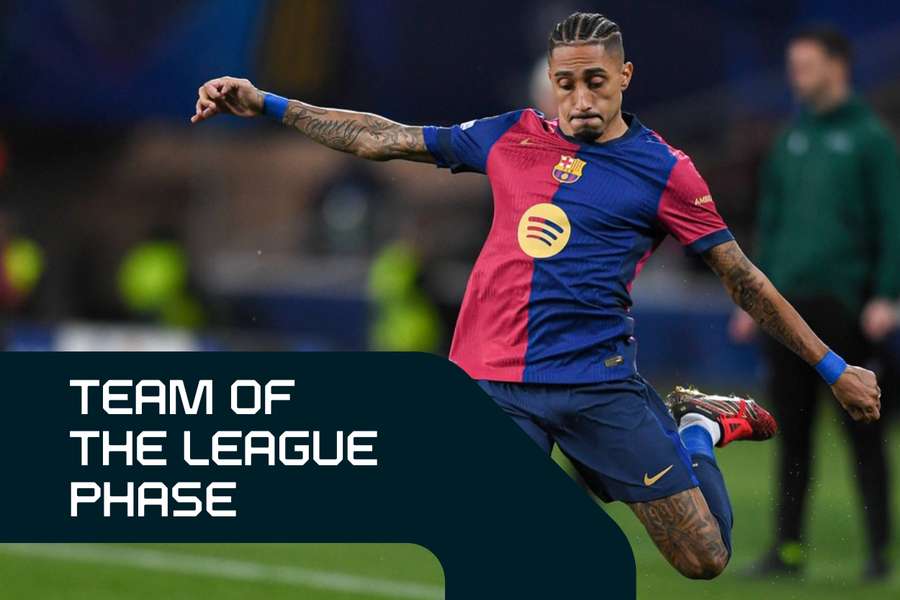 Raphinha has been one of the Champions League's best performers
