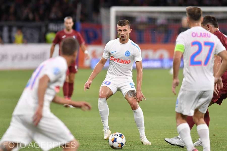 FCSB învinge Inter Club D'Escaldes în meciul tur din preliminariile UCL cu 3-1