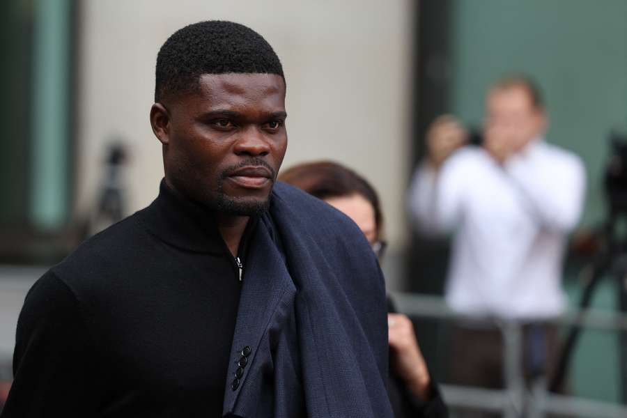 Thomas Partey aorès avoir été libéré sous caution.