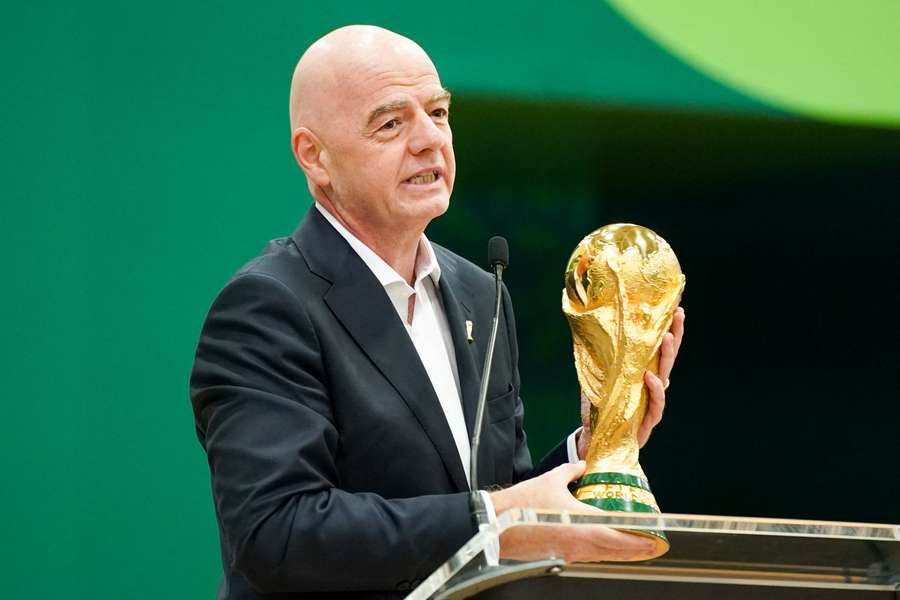 Infantino stand in den letzten Monaten vermehrt in der Kritik Infantino stand in den letzten Monaten vermehrt in der Kritik