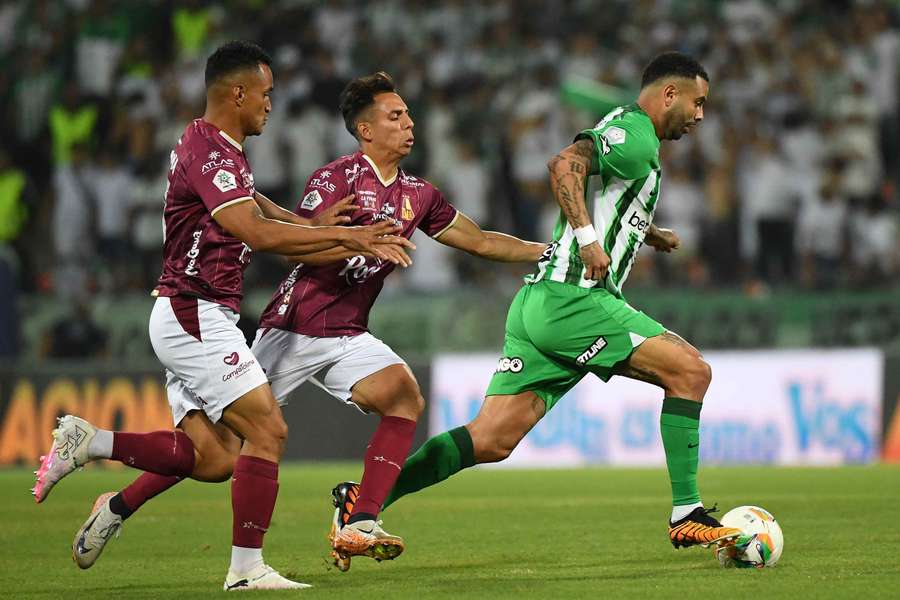 O Atlético Nacional recebeu o Tolima