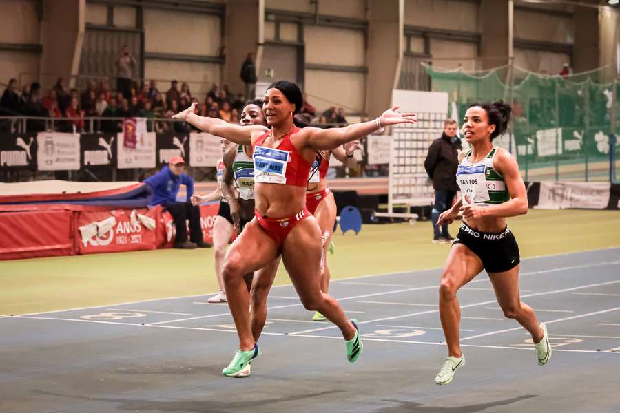 Arialis Martínez classificou-se em sexto lugar na prova de 100 metros