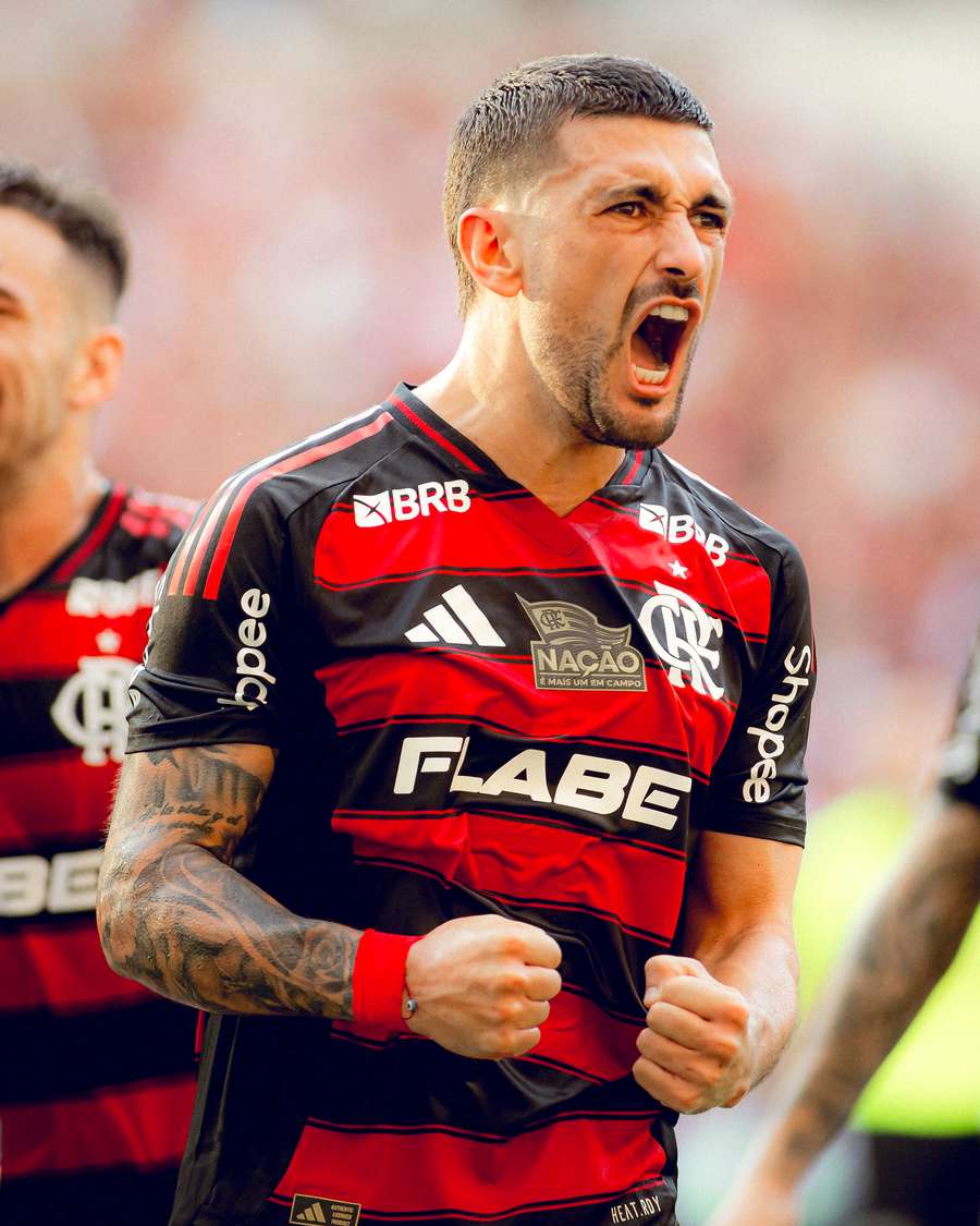 Arrascaeta é o artilheiro do Brasileirão, com cinco gols Arrascaeta é o artilheiro do Brasileirão, com cinco gols