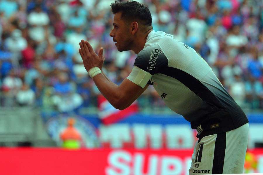 Ángel Romero garantiu a vitória do Corinthians sobre o Bahia