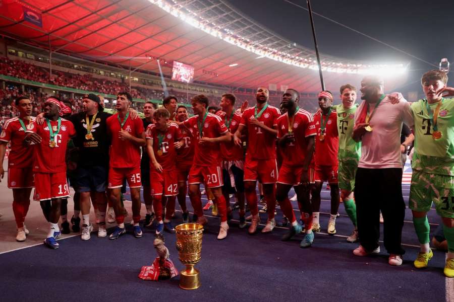 Der FC Bayern hat durch den DFB-Pokalsieg das nationale Double geschafft.