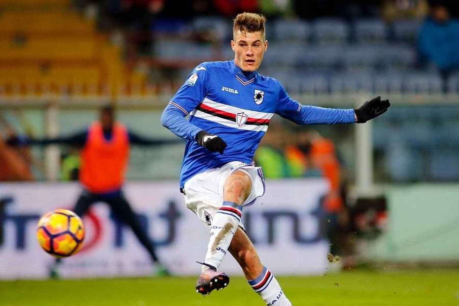 Útočník Patrik Schick je stále rekordním prodejem Sampdorie Janov