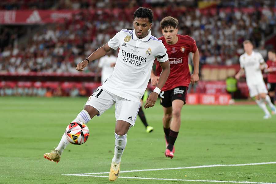 Rodrygo foi letal na decisão vencida pelo Real Madrid