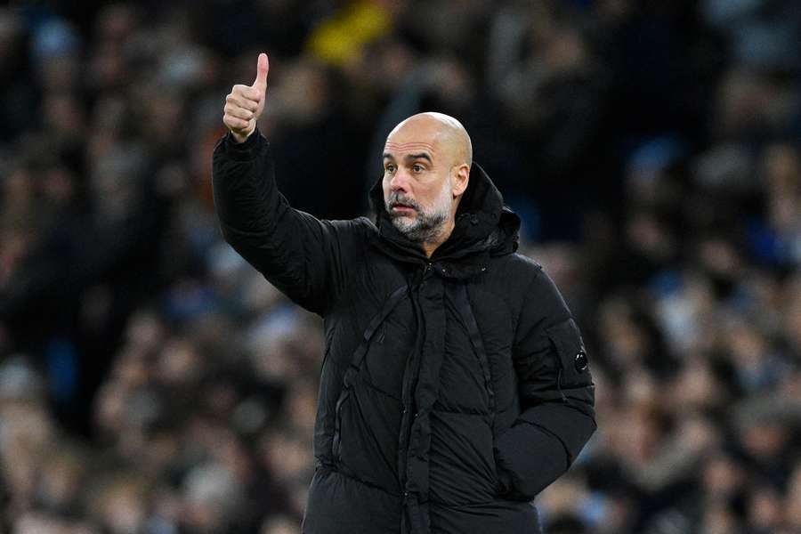 Manchester City manager Pep Guardiola