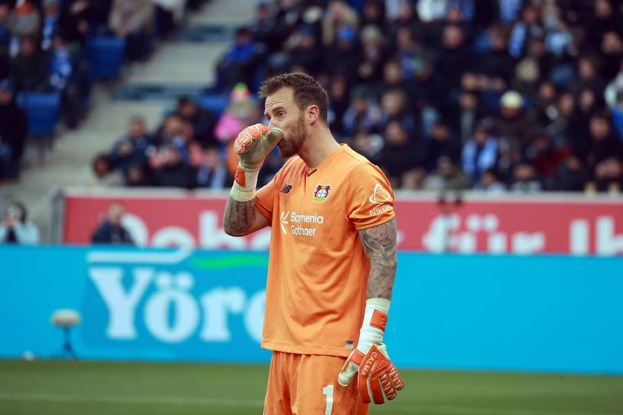 Mark Flekken gegen Hoffenheim.