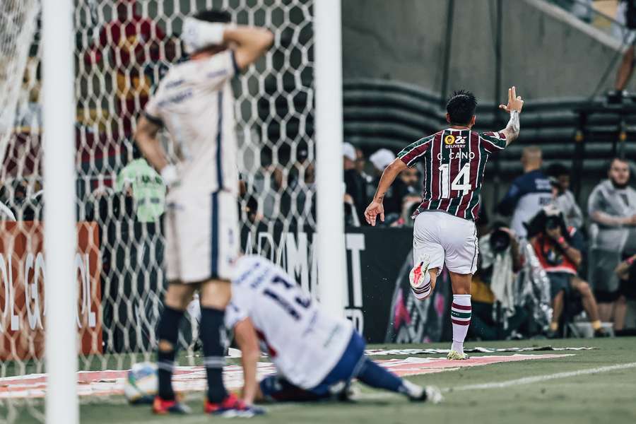 Germán Cano entrou no segundo tempo e salvou o Fluminense
