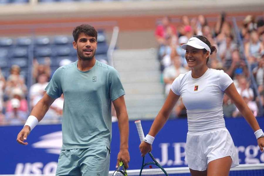 US Open: Aus für Alcaraz und Raducanu im Mixed-Achtelfinale